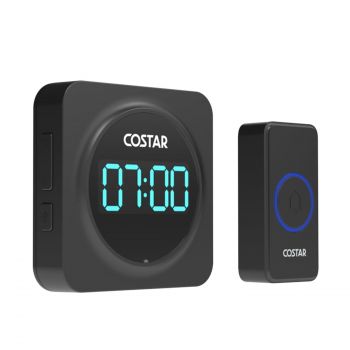 Costar Door Bell - Calling Bell Wireless with 24-Hour Time Display