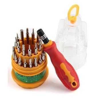 Sulfar Screwdriver Set, Steel 31 in 1 with 30 Screwdriver Bits, Professional Magnetic Driver Set, for PC/Household/Furniture/Tablet/Game Console/Electronic Devices
