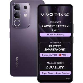 VIVO T4x (Pronto Purple, 8GB 256GB)
