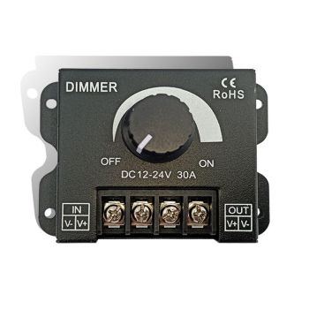 iEI 12V TO 24V DC 360W TO 720W 30A LED STRIP SINGLE COLOR LAMP RIBBON LIGHT DIMMER SWITCH