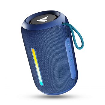 boAt Stone 352 Pro/Stone 358 Pro w/ 14W Signature Sound, Up to 12 Hours Playback, RGB LEDs, TWS Feature, Built-in Mic, BTv5.3, AUX Port, IPX5 & Type-C Interface Bluetooth Speaker(Vibing Blue)