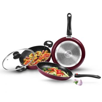 MILTON Pro Cook Kitchen Jewel Cookware Set of 3 