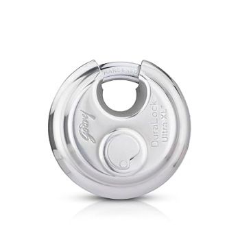 Godrej Locks I Duralock Ultra XL+ 70mm I 3 Keys I Duralock for Gate Lock I for Shutters, Shops & Offices I with SS304 Steel Body Ultra XL+ Technology I Silver Finish | 1 Years Warrenty