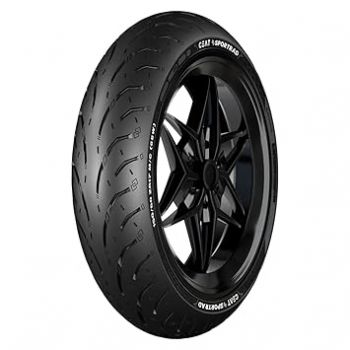 CEAT 110/70 ZR17 SPORT RAD STEEL (Steel Radial) 54W TUBELESS TYRE | Front | Car Tyre for Front and Rear
