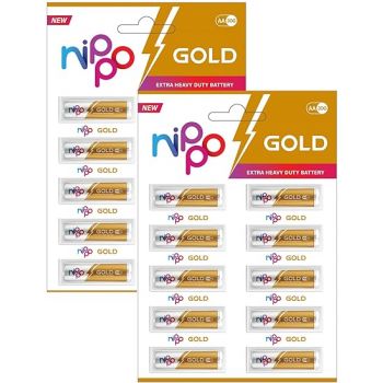 Nippo 3 DG Zinc Carbon AA Battery - Pack of 20