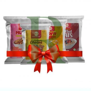 Repurchase Cornflakes , Oats & Chocos ,  Muesli fruit and nut Combo  (1 kg muesli (2 pack 500 gm) | 2.5 kg cornflakes(  5 pack  500 gm)|1Kg Oats |500g Chocos)