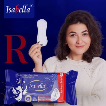 Repurchase 12 Packets Premium Quality Isabella Sanitary Pads ( 240 Pads)