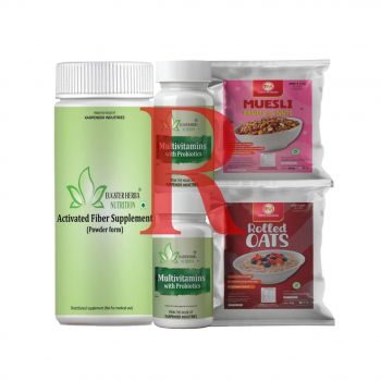 Repurchase Dream Diet Weight and Health Management Package (1 ACTIVATED FIBER  SUPPLEMENT | 2 BOTTLES MULTIVITAMIN TABLETS | 2x500g TASTE MAKERS MUESLI | 1 Kg TASTE MAKERS OATS)