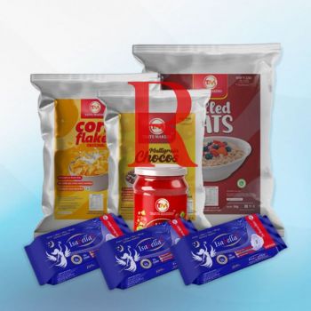 Repurchase 3 Isabella Sanitary pad Package 60 Pieces |Taste Maker's Multigrain Chocos 500g |Taste Maker's Corn flakes 500g |Taste Maker's Oats 1kg |1 Mixed Fruit Jam  450g (Combo)
