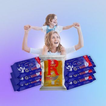 Repurchase Isabella Sanitary pad Package120 Pieces (6 Packets) With 1 Taste Maker's Cornflakes  500g (Combo) - 11 SETS