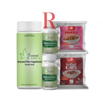 Repurchase Dream Diet Weight and Health Management Package -21 Sets (21 ACTIVATED FIBER  SUPPLEMENT |42 BOTTLES MULTIVITAMIN TABLETS | 42x500g TASTE MAKERS MUESLI | 21x1 Kg TASTE MAKERS OATS