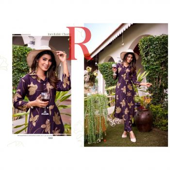 Repurchase At Saiyara Star Vetican Foil Print Top And Bottom Set Collection (6 Pcs)