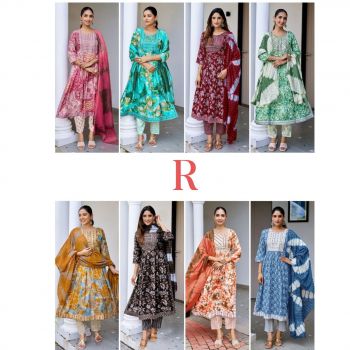 Repurchase Rayon Nyra Cut Kurti Pant With Dupatta