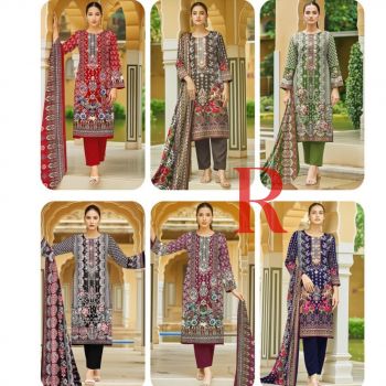 Repurchase Pure Rayon Printed Dress Material