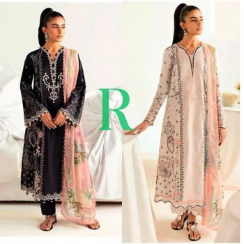 Repurchase Cotton Print Salwar Suit Collection Dress Material Only