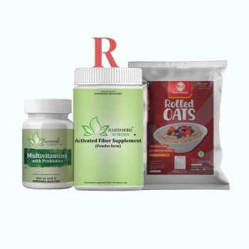 Repurchase Activated Fibar 400g|Multivitamin Tablet One bottle (60 tablet)|1 kg Oats