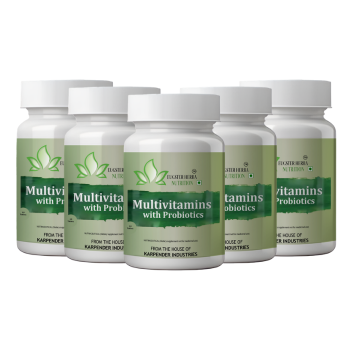 GPS Point Premium ACTIVATED FIBER 2 BOTTEL 800g (POWDER FORM) - | 5 BOTTLES MULTIVITAMIN TABLETS  (300 Tablets )