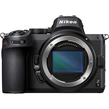 Nikon Z5 Kit 24-70 with Additional Battery Camera Optics, Optical Zoom (Black)