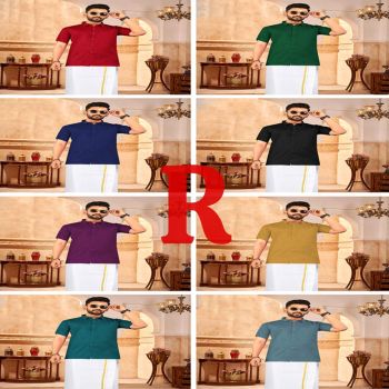 REPURCHASE GPS Point Premium Semi Silk Mens Shirt Collections - 8 Pcs
