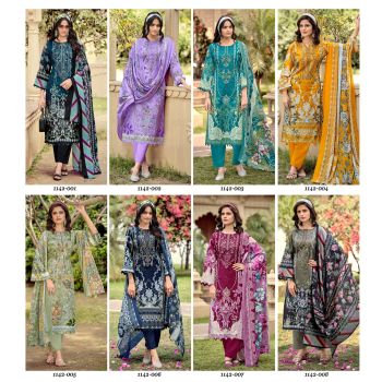 Soft Cotton Digital Printed With Embroidered Dress Material (CDP PRODUCT )