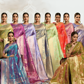 Banarasi Silk Saree Collection (10 pcs)