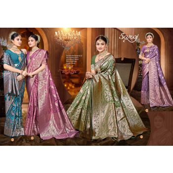 Silk Festival Saree Collections- 4 Pcs