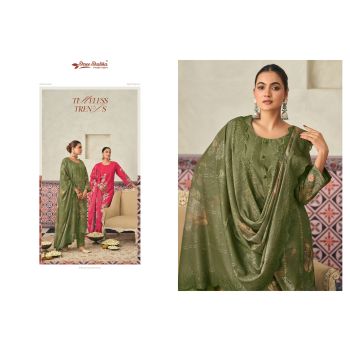 Luxury Quality Lawn Cotton Printed Dress Material -6 Pcs