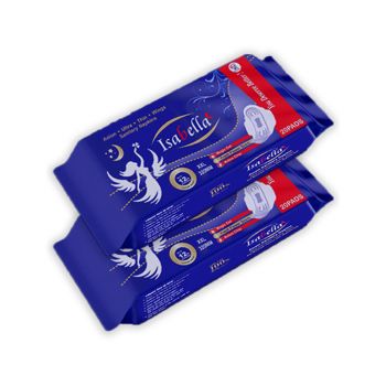 ISABELLA SANITARY PAD PACKAGE 40 PIECES (2 PACKETS)