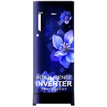 Whirlpool 192 L 5 Star Icemagic Powercool Inverter Direct-Cool Single Door Refrigerator (215 IMPC ROY 5S Inv SAPPHIRE MULIA-Z, Base Stand with Drawer, 2024 Fridge Model)
