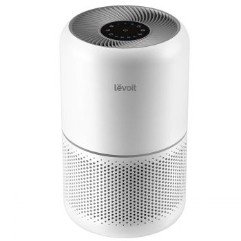 LEVOIT Air Purifier for Home Allergies and Pets Hair Smokers in Bedroom, H13 True HEPA Filter, 24db Filtration System Cleaner Odor Eliminators, Remove 99.97% Dust Smoke Mold Pollen, Core 300, White