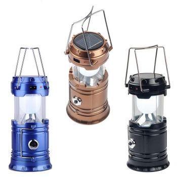 Orbica Led Solar Emergency Light Lantern Travel Camping Lantern (Tourch Lantern)