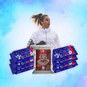 Isabella Sanitary pad Package120 Pieces (6 Packets) With 1 Taste Maker's Multigrain Oats 1kg (Combo) - 21 SETS