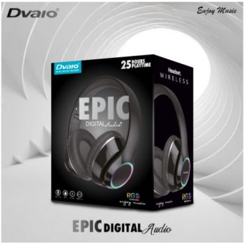 Special Offer (June, July) Wireless Over Ear Headphone , Upto 25 Hours Playtime,Rgb Colorful Glow