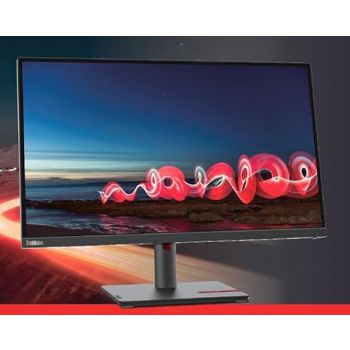 Lenovo T27i-30 Thinkvision 27 inch Monitor with LED Display, (63A4MAR1WW) (Black)