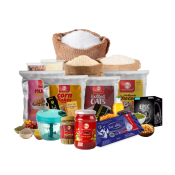 CHALO BHARATH Mega Subsidy Kit (Grocery Kit + Bluetooth Over Ear Headphone package)