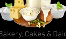 Bakery cakes , Cakes & Dairy